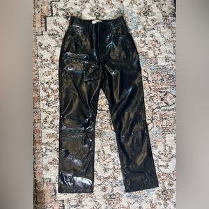 Abercrombie & Fitch 90’s straight ultra high rise, dark navy blue, size:26